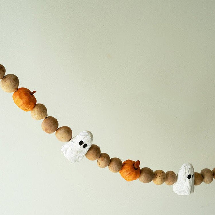 Gourd, Ghost, and Pumpkin Garland