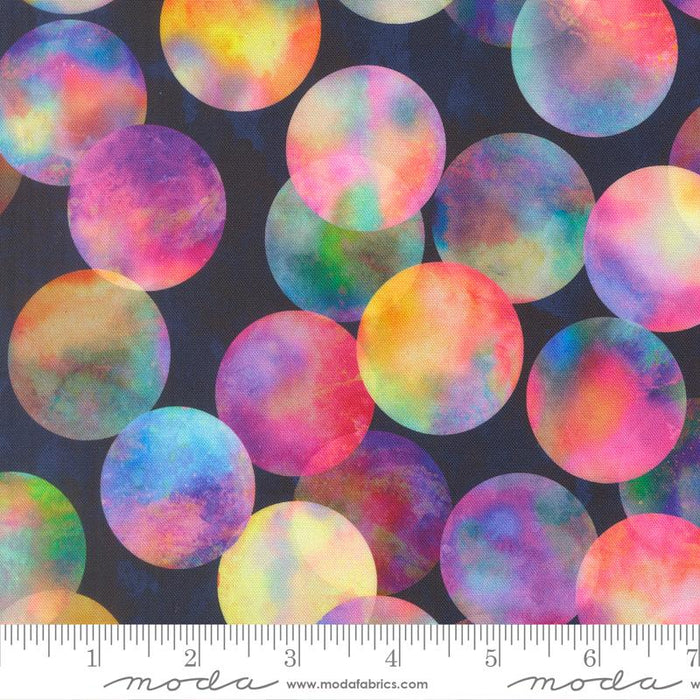 Gradients Gallery - Cuddle Fabric - Candescent in Midnight Rain - by Moda Fabrics