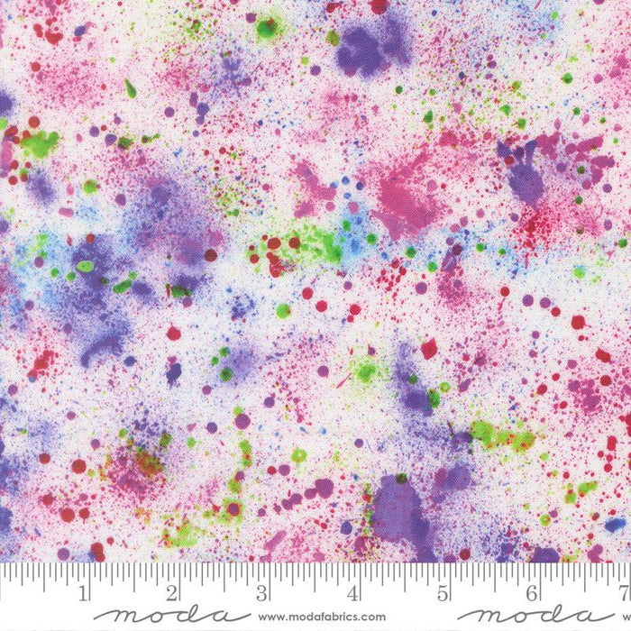 Gradients Gallery - Embraced Echoes in Purple Haze - by Moda Fabrics