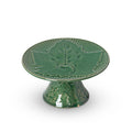 Green Glazed Cake Stand (Two Sizes)