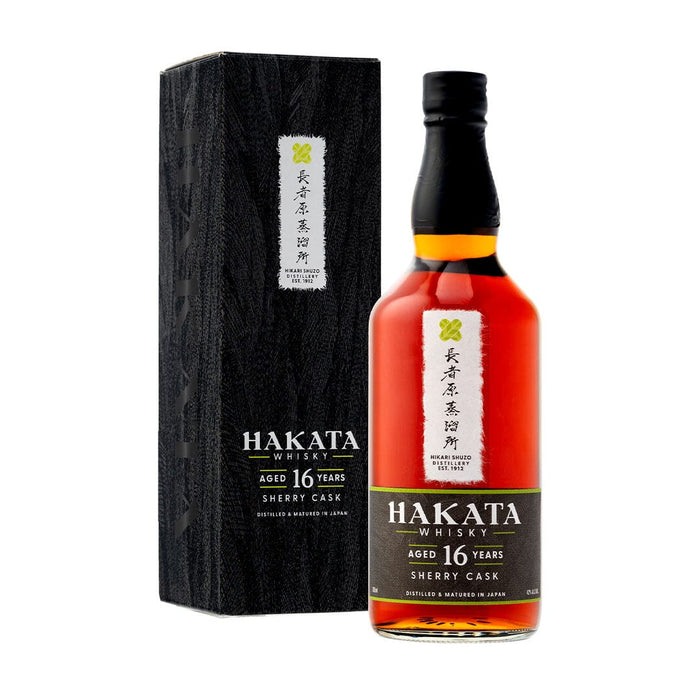 Hakata Whisky 16 Year Old Sherry Cask Japanese Whisky Hakata