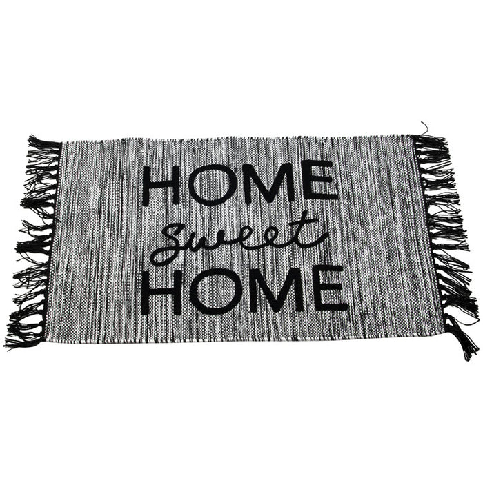 Hand Woven Home Sweet Home Rug