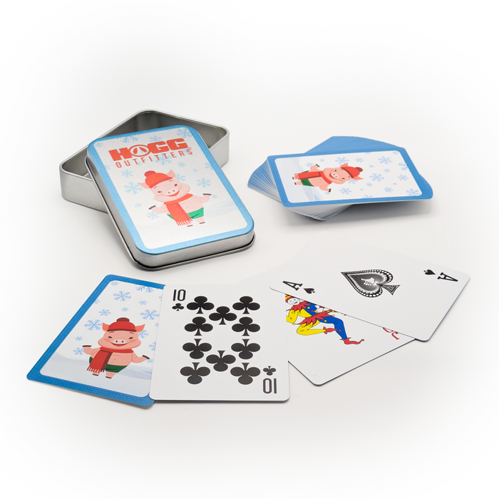 Hogg Playing Cards - sublimatable blank for custom gifts and personalized orders