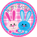 Hoppy Easter, Easter Bunnies, Wreath Supplies, Wreath Center, Wreath Attachment