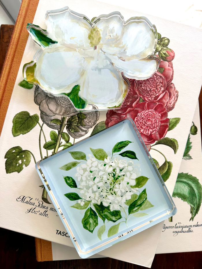 Hydrangea Acrylic Art Block