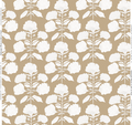 Hydrangea Bloom in Salt on Sand Fabric SWATCH
