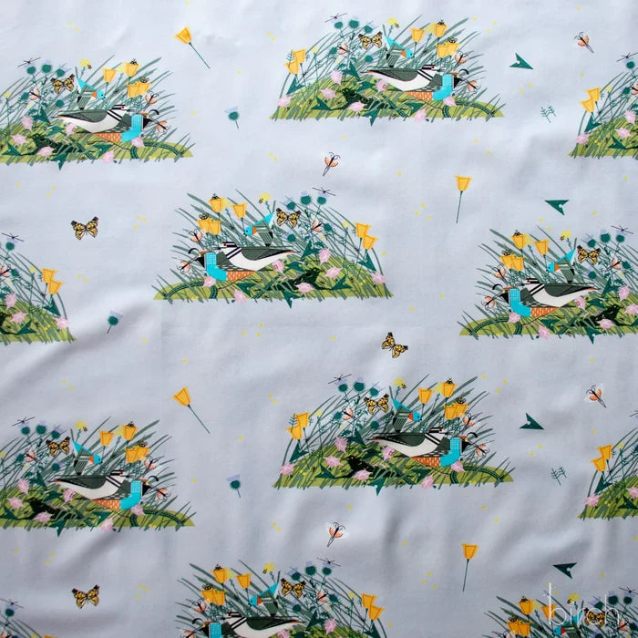 Iconic Vol.2 Poplin - Small Once There Was A Field - by Charley Harper with Birch Organic Fabrics