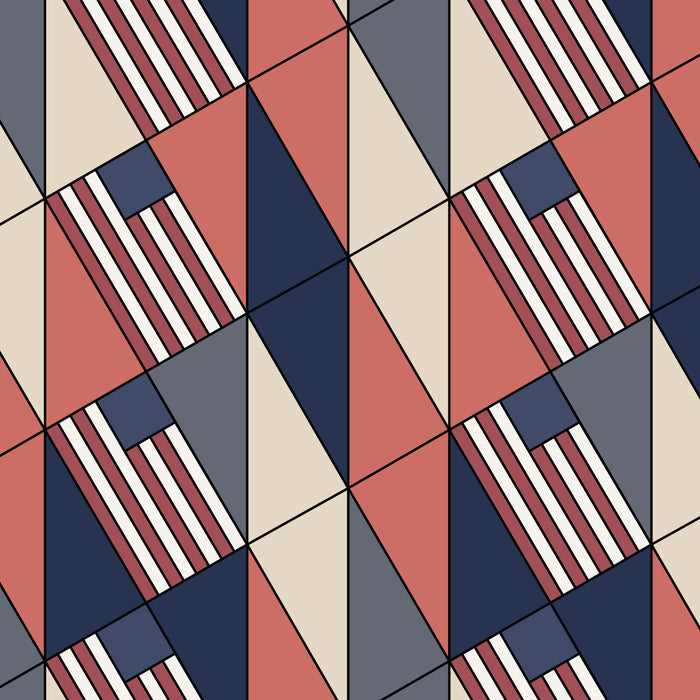Liberty - Raised at Home - Frank Lloyd Wright designs with Cloud 9 Organic Fabrics