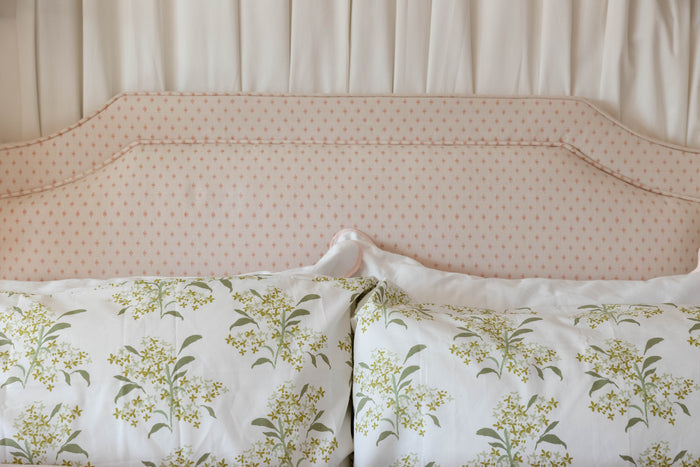 Lilac in Green Fitted Sheet