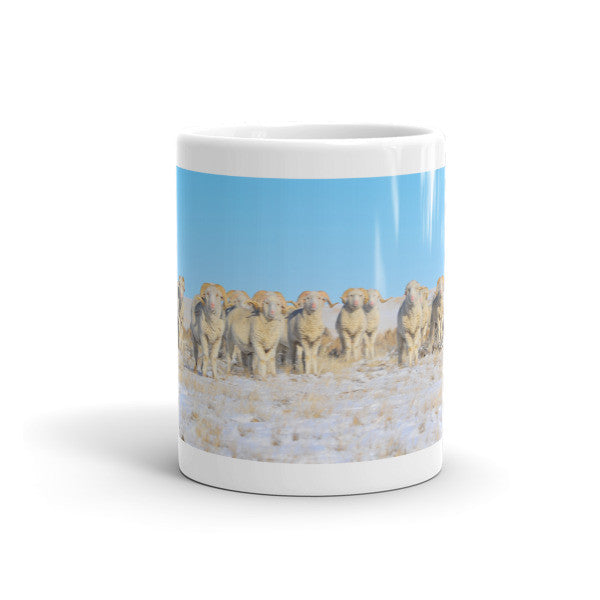 Line Em Up Rams Mug
