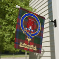 MacCracken Clan Crest Plaid Outdoor Flag