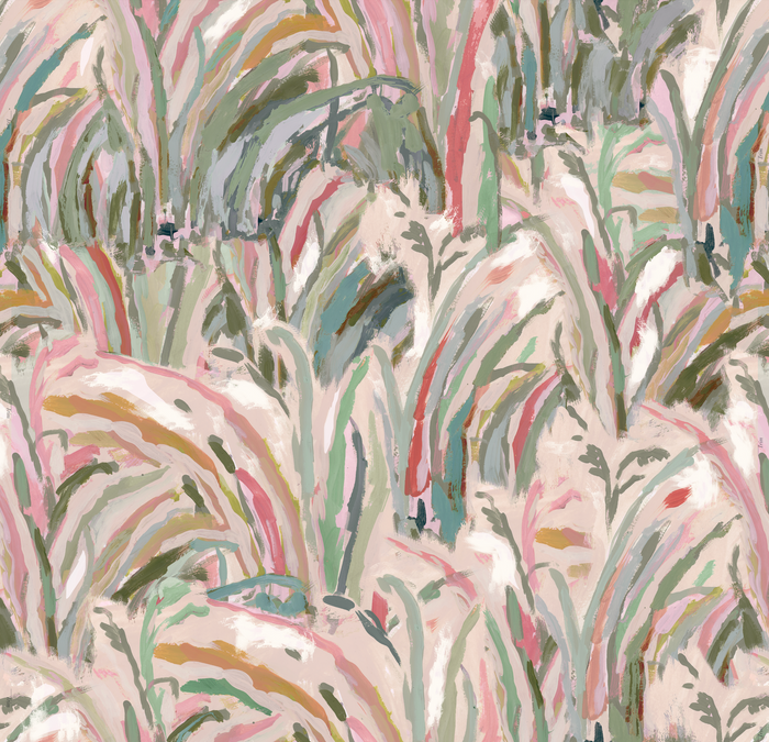 Marble Marsh in Blush Wallpaper SWATCH