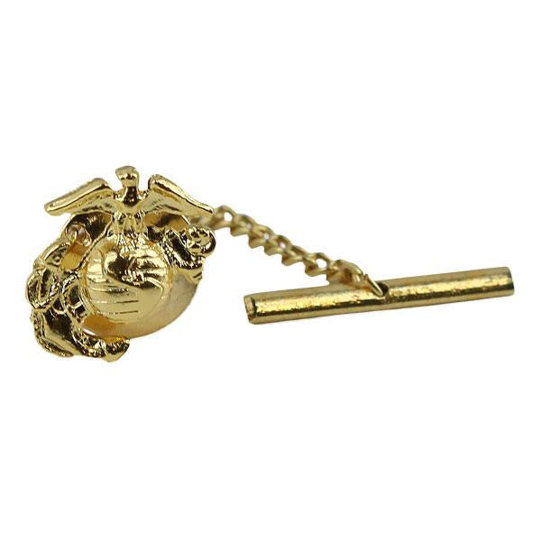Marine Corps Tie Tac: Emblem - 24k gold