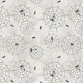 Midnight Hollow - Spider Maze in Moonlight - by Jennifer Lambein with Windham Fabrics