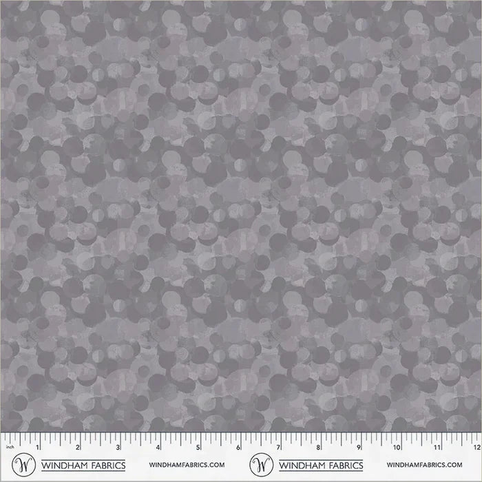 Mirage - Glare in Asphalt - by Gareth Lucas with Windham Fabrics
