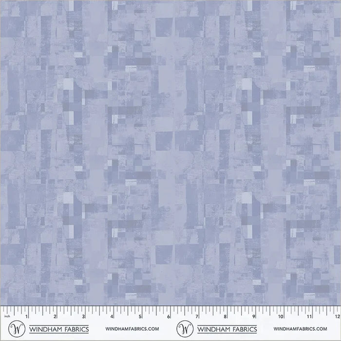 Mirage - Reflection in Blue Grey - by Gareth Lucas with Windham Fabrics