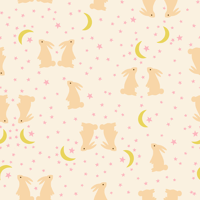 Mystic Fable - Bunnies in Natural - by Alexia Marcelle Abegg with Ruby Star Society