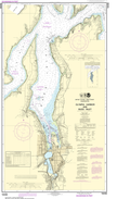 NOAA Chart 18456: Olympia Harbor and Budd Inlet
