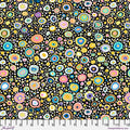 Ode to Roman Glass - Contrast - by Kaffe Fassett with FreeSpirit Fabrics - Black PWGP001.CONTRAST quilt fabric