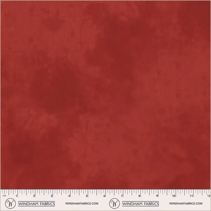 Palette Flannel - Barn Red - by Marcia Derse with Windham Fabrics