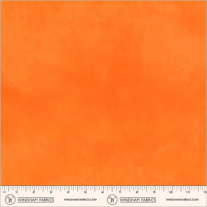 Palette Flannel - California Poppy - by Marcia Derse with Windham Fabrics
