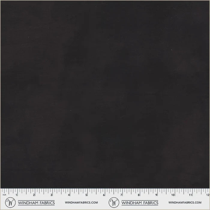 Palette Flannel - Pitch Black - by Marcia Derse with Windham Fabrics