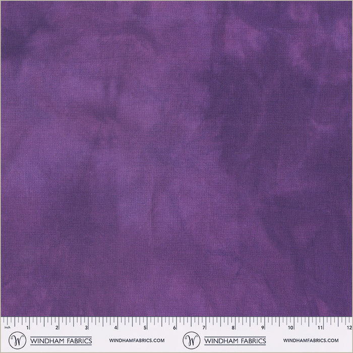 Palette Flannel - So Purple - by Marcia Derse with Windham Fabrics