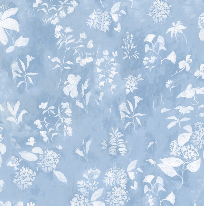 Pattern Walk with Hadley in Blue- Fabric