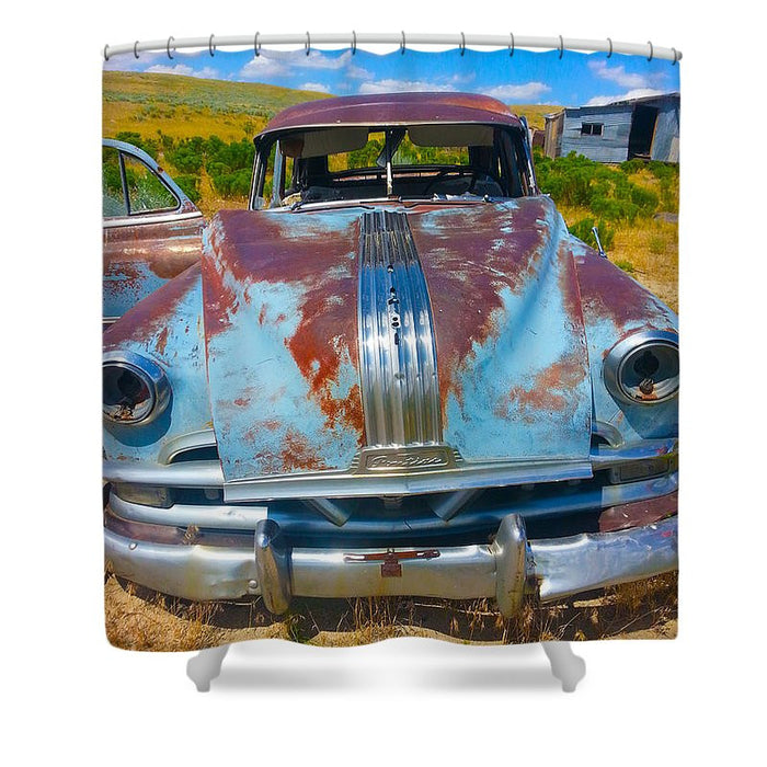 Pontiac Blues Shower Curtain