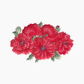 Poppies Bouquet Tissue Box Cover