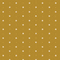 Retro Meadow - Dotty - Mustard - by Sophie Rowe with Cloud9 Organic Fabrics