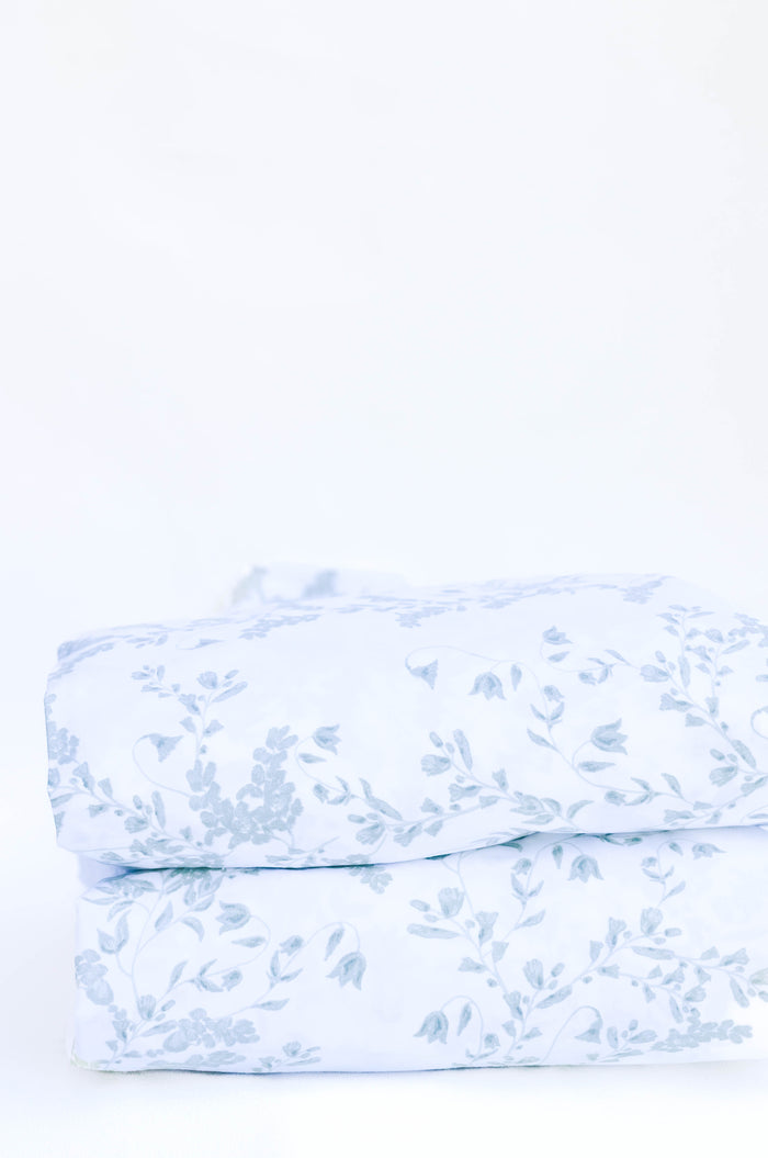 Ruth in Blue Fitted Sheet