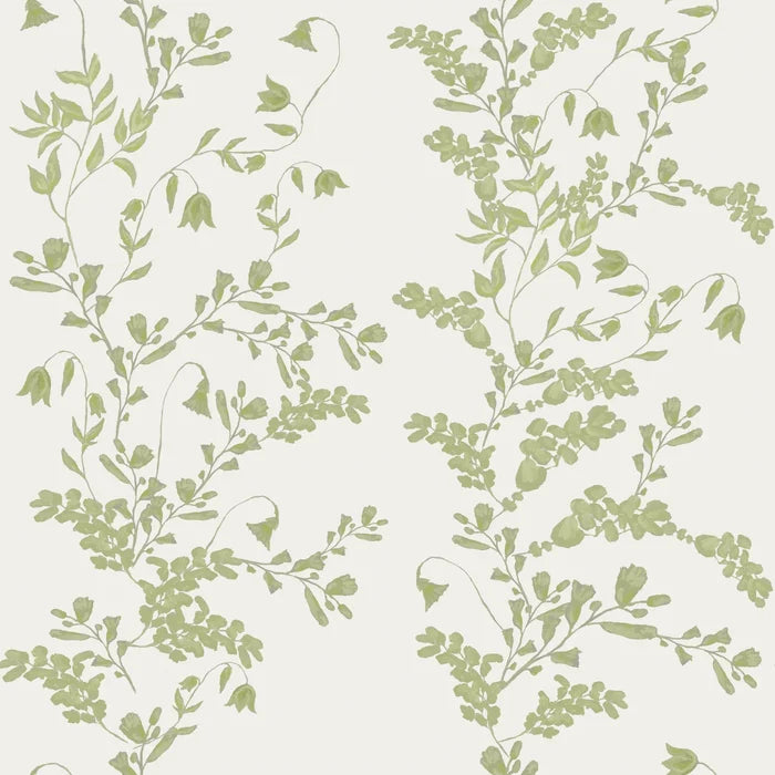 Ruth in Green Wallpaper SWATCH