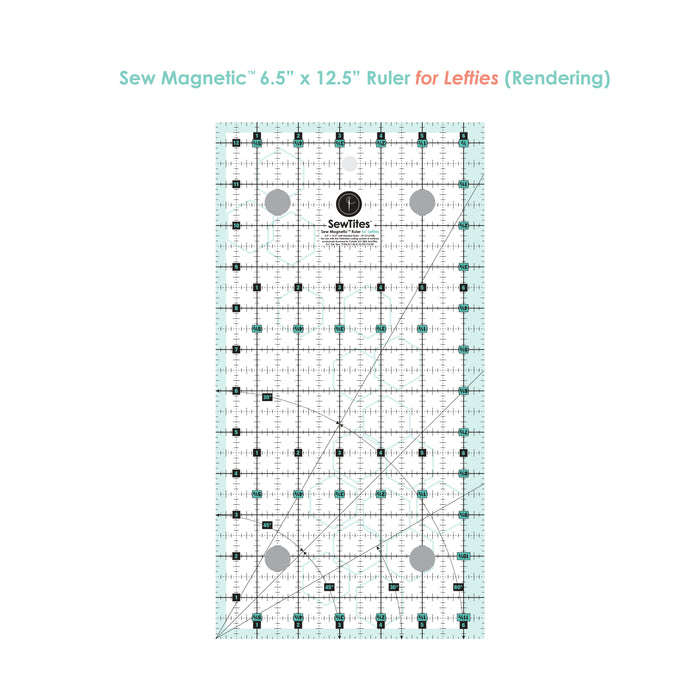 Sew Magnetic 6.5" x 12.5" Ruler