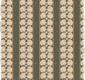 Shell Stripe in Earth Wallpaper