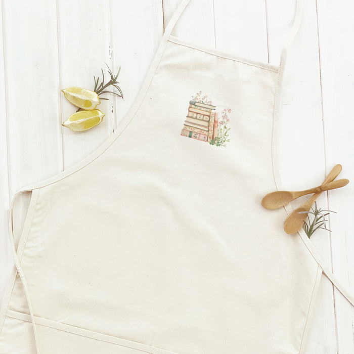 Spring Book Stack - Women's Apron