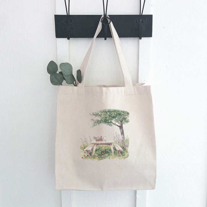 Spring Picnic - Canvas Tote Bag