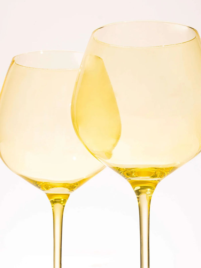 Summer Yellow Goblet