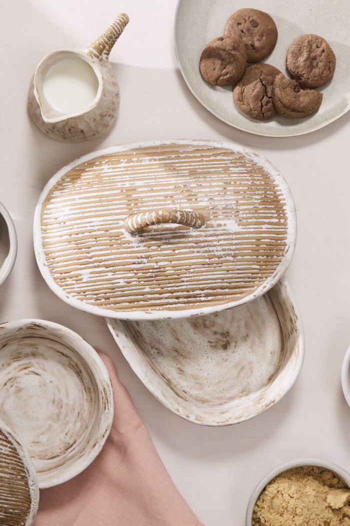 Sycamore Lidded Dish Large Oval