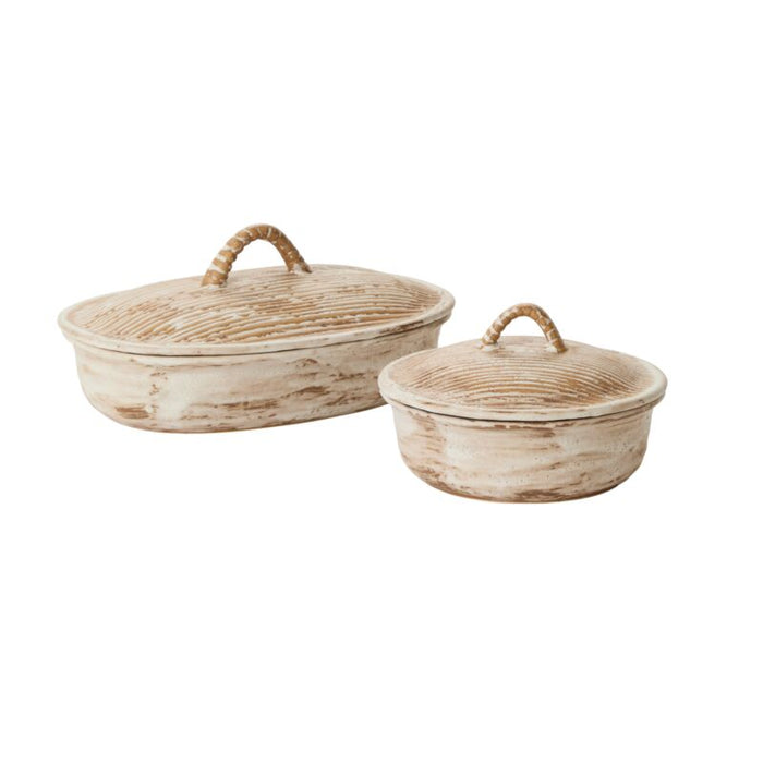 Sycamore Lidded Dish Large Oval