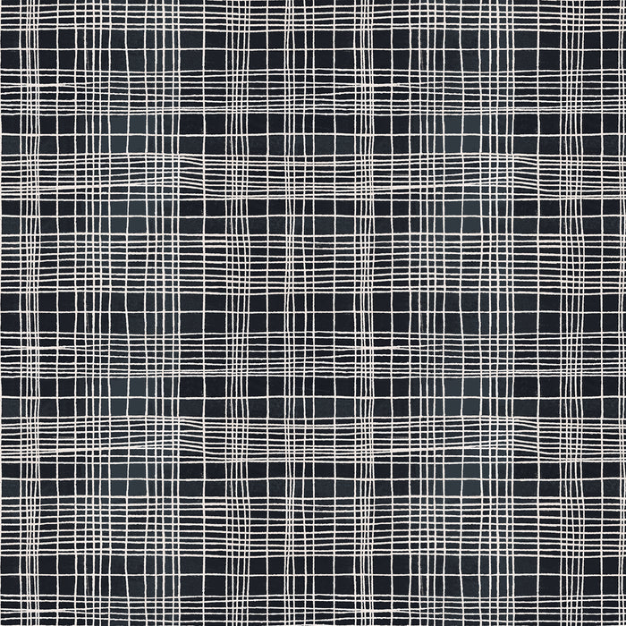 The Flannel One - Space Tunnel String Theory - Flannel - by Marcia Derse with Windham Fabrics