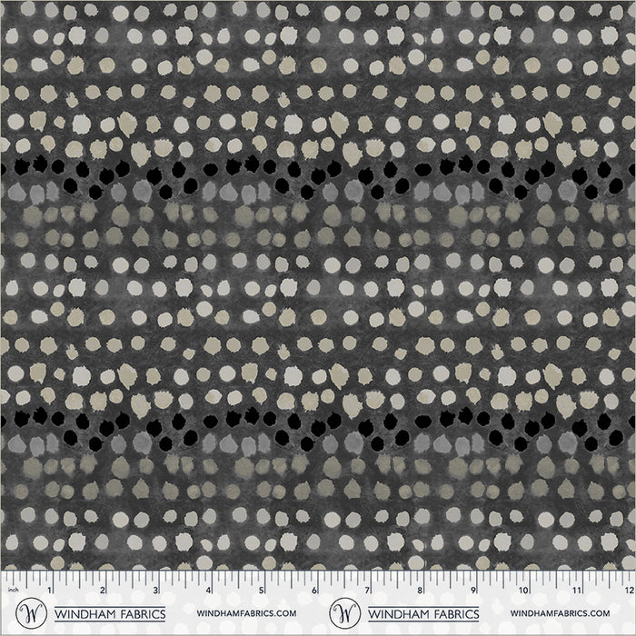 The Flannel One - Squid Ink - Flannel - by Marcia Derse with Windham Fabrics
