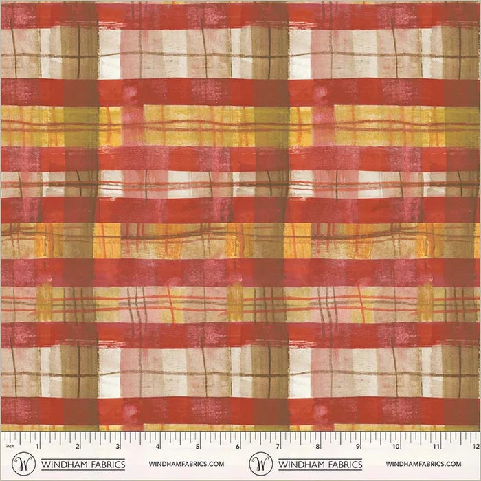 The Plaid One - Garage Sale Plaid - by Marcia Derse with Windham Fabrics