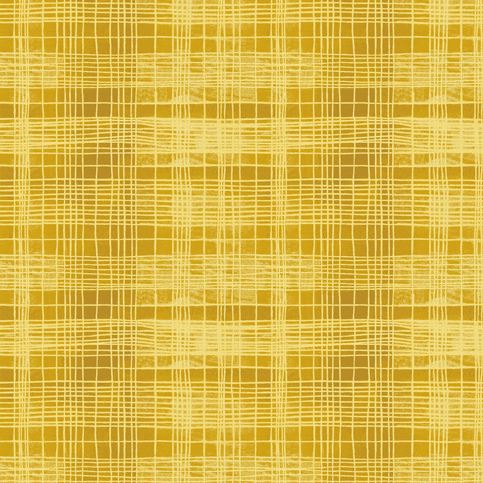 The Plaid One - String Theory Plaid in Delicata - by Marcia Derse with Windham Fabrics