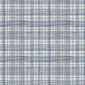 The Plaid One - String Theory Plaid in Nautical - by Marcia Derse with Windham Fabrics