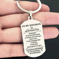 To My Soulmate Keychain You Are My Everything Key Ring for Couple Keychain MelodyNecklace
