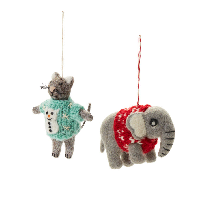 Ugly Sweater Ornaments