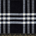 Warp & Weft Mystic Fable - Horizon Plaid Chore Coat in Black - by Alexia Marcelle Abegg with Ruby Star Society
