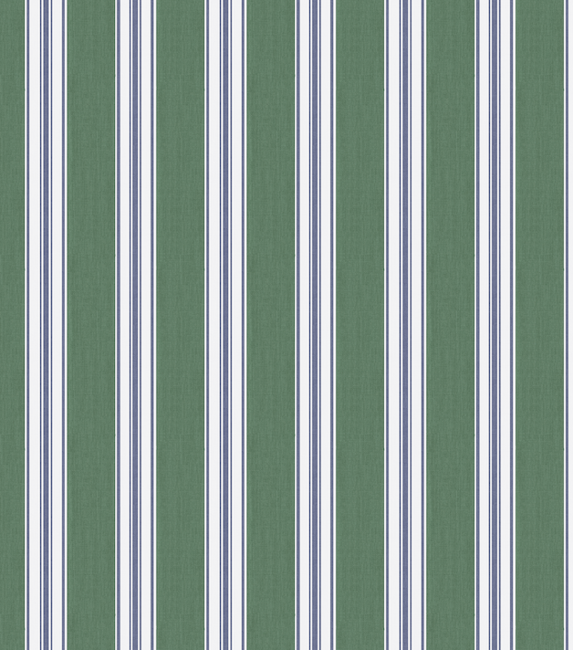 Wide Stripe in Blue Green- Fabric