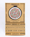 Wildflower meadow embroidery kit